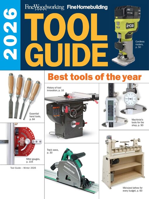 Title details for Fine Woodworking Magazine by Active Interest Media HoldCo, Inc. - Available